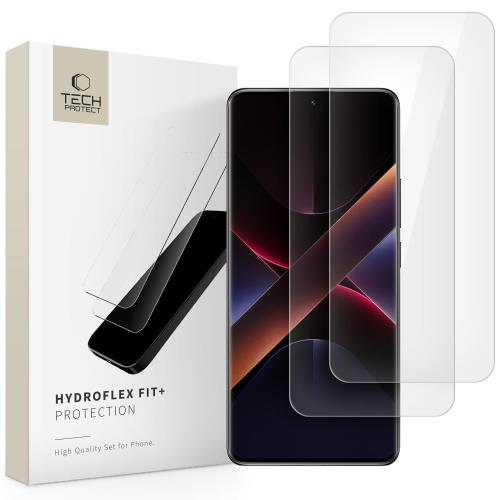 Tech-Protect Hydroflex Fit 2x ochranné sklo na Xiaomi Redmi Note 14 Pro 5G / 14 Pro Plus 5G / Poco X7 5G