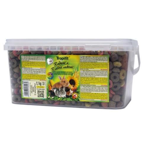 TROPIFIT Rodent & Rabbit Cocktail 3l/ 1,1kg granule pre hlodavce a pre králiky