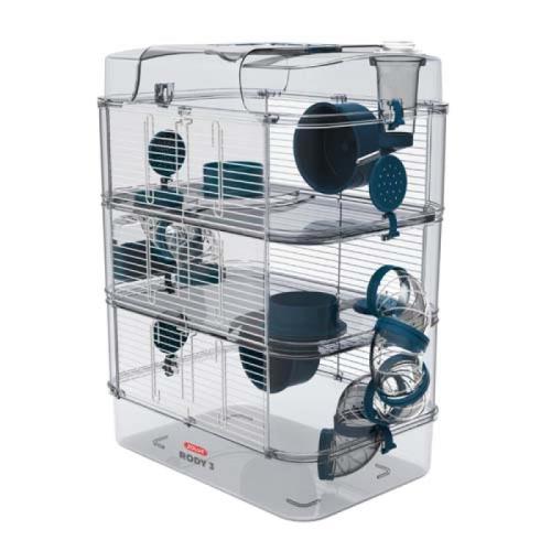 ZOLUX RODY3 SA klietka TRIO BLUE 410x270x530mm