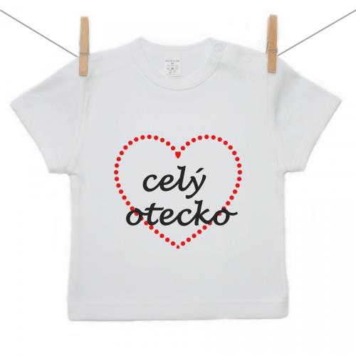 Boodyy Tričko s krátkym rukávom Celý otecko 116 (5-6 rokov) 7615-142033