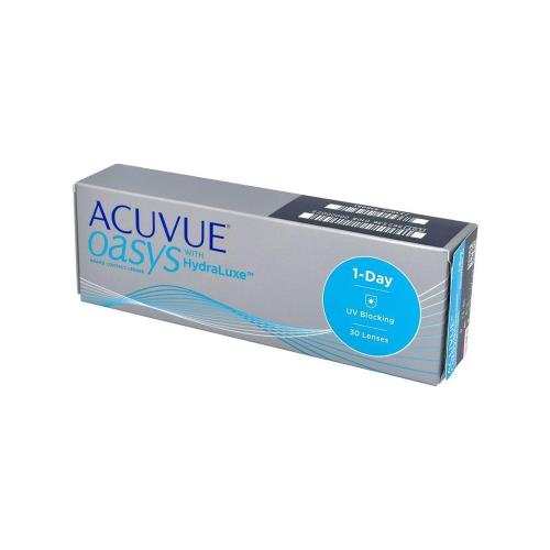Denné Acuvue Oasys 1-Day s technológiou Hydraluxe (30 šošoviek) Dioptrie: -12, Zakrivenie: 9, ID:231988