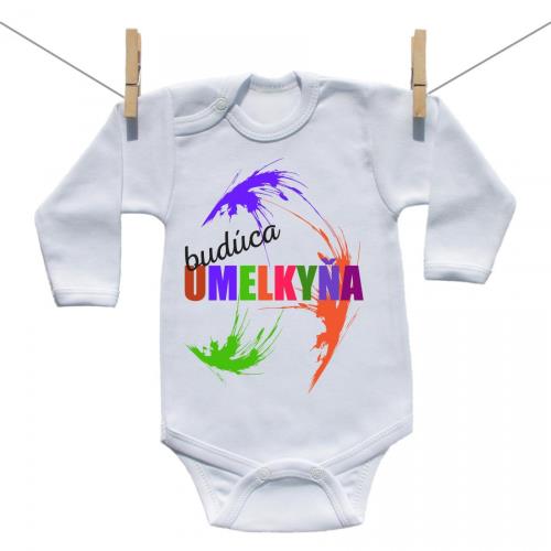 Boodyy Body s dlhým rukávom Budúca umelkyňa 50 (0 mesiacov)