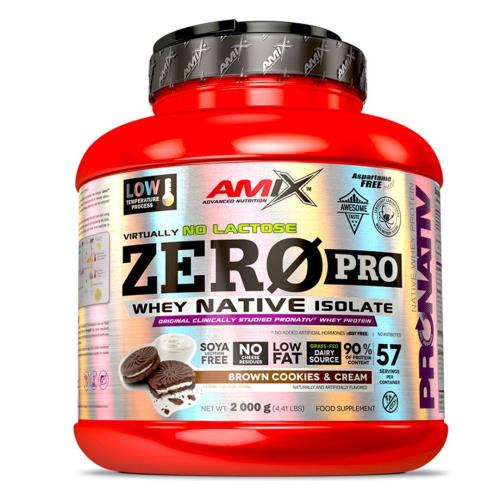 Amix ZeroPro Protein 2000 g dvojitá holandská čokoláda