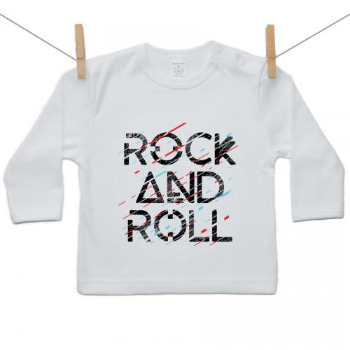 Boodyy Tričko s dlhým rukávom Rock and roll 74 (6-9 mesiacov)