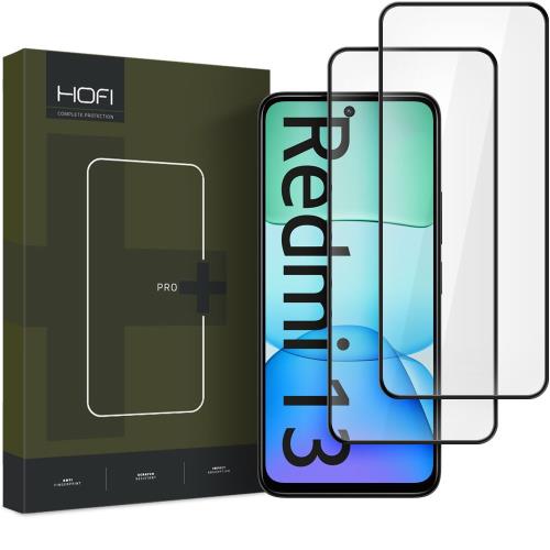 HOFI Glass Pro Full Screen 2x ochranné sklo na Xiaomi Redmi 13, čierne