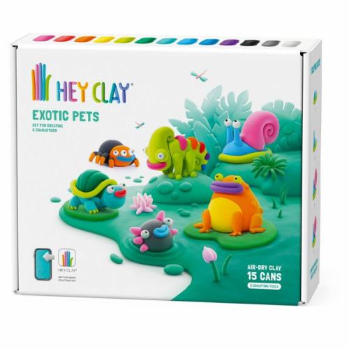 HEY CLAY Exotic Pets Modelovacia hmota - Exotické domáce zvieratá HCL15025CEE