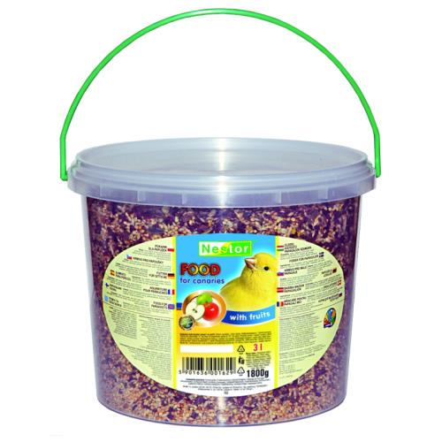 NESTOR Krmivo pre kanáriky s ovocím 3l/1800g