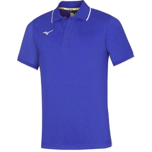 Mizuno Polo Pánske športové tričko s krátkym rukávom, modré, veľ. XXL 43512-xxl