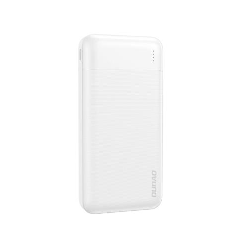 Dudao K18-1W Power Bank 10000mAh USB / USB-C / Micro USB 10W, biely