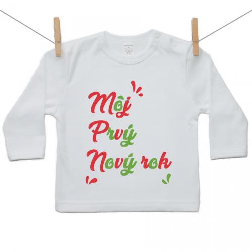 Boodyy Tričko s dlhým rukávom Môj prvý Nový rok 110 (4-5 rokov) 3113-50333