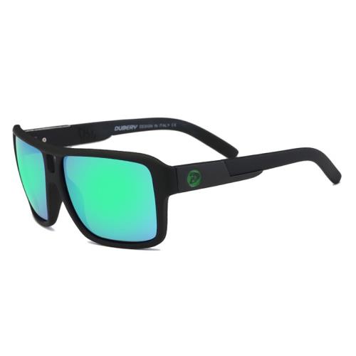 DUBERY Redmond 2 slnečné okuliare, Black / Green