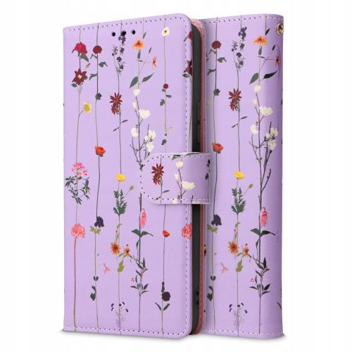 Tech-Protect Wallet knižkové puzdro na Samsung Galaxy A54 5G, garden violet