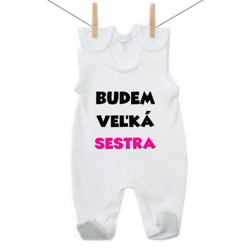 Boodyy Dupačky Budem veľká sestra 68 (3-6 mesiacov)