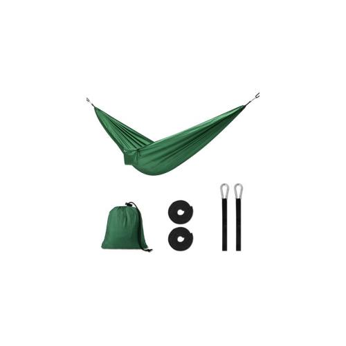 Kempingová Hojdacia Sieť - Hojdacia Sieť pre Kemping a Turistiku, Tmavozelená, 270cm, Nosnosť 120kg