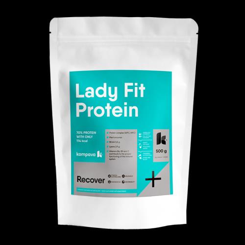 KOMPAVA LADY FIT PROTEIN JAHODA-MALINA