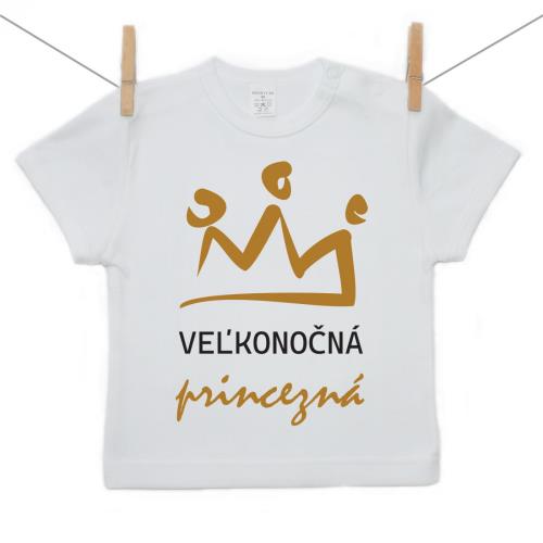 Boodyy Tričko s krátkym rukávom Veľkonočná princezná 122 (6-7 rokov) 14289-347252