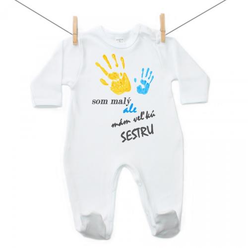 Boodyy Overal Som malý ale mám veľkú sestru 86 (12-18 mesiacov)