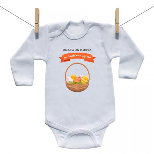 Boodyy Body s dlhým rukávom Oblejem len malíčko 80 (9-12 mesiacov)