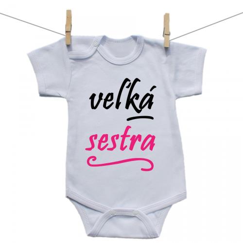 Boodyy Body s krátkym rukávom Veľká sestra 50 (0 mesiacov)