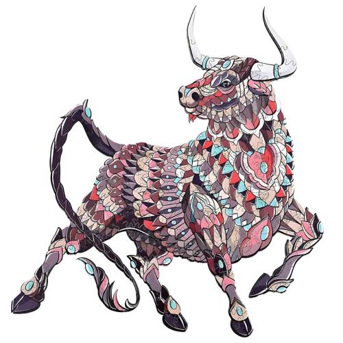 Drevené puzzle Buffalo/L H21887