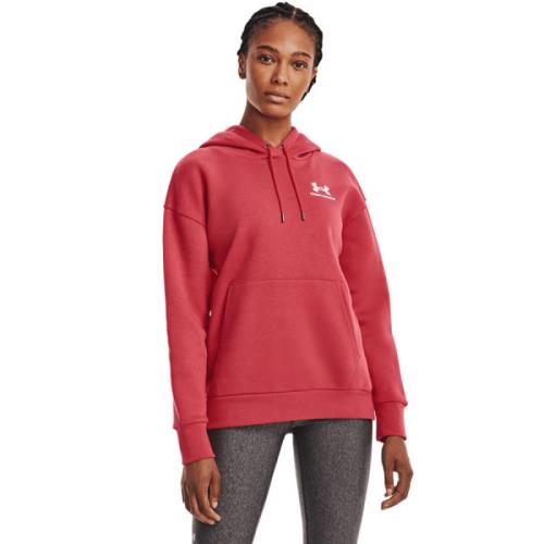 Under Armour Essential Dámska fleecová mikina s kapucňou, lososová, veľ. XS 91379-xs