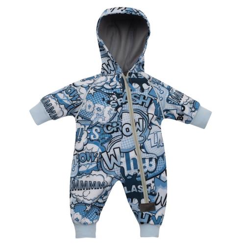 Softshellový dojčenský overal New Baby Komix 74 (6-9m), 20C45951