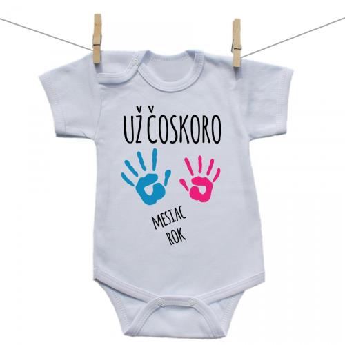 Boodyy Body s krátkym rukávom Už čoskoro 80 (9-12 mesiacov)