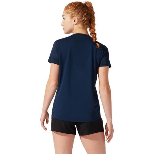 Asics Core SS TOP Dámske športové tričko s krátkym rukávom, modré, veľ. XS 99226-xs