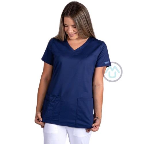 Pracovná blúza FIT - námornícka modrá 2XL