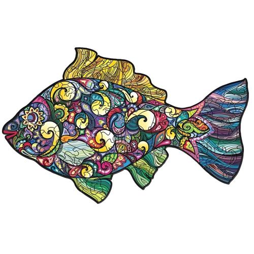 Drevené puzzle-Fische/L H21911