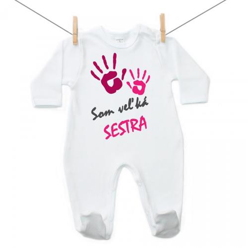 Boodyy Overal Som veľká sestra 74 (6-9 mesiacov)