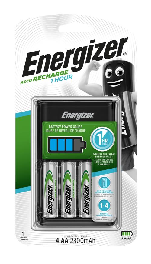 Energizer nabíjačka 1HR Charger 4 x AA 2300 mAh