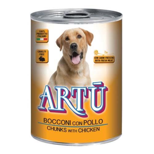 MONGE ARTÚ Chunks kura 415g
