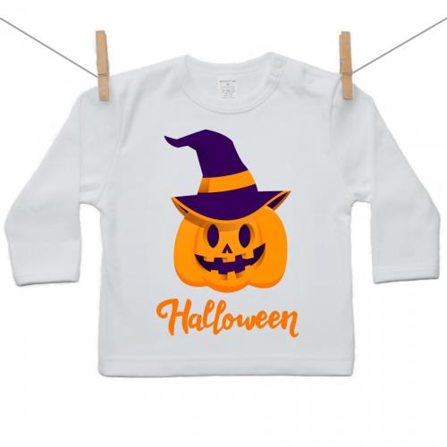Boodyy Tričko s dlhým rukávom Halloween tekvica 104 (3-4 roky) 2082-43236