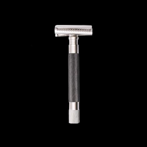 Strojček na žiletky Parker Semi Slant Safety Razor Satin Graphite 55SL-GR