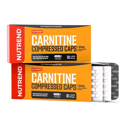 NUTREND CARNITINE COMPRESSED CAPS 120 kapsúl