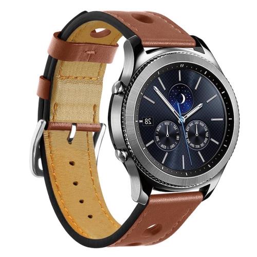 BStrap Leather Italy remienok na Xiaomi Haylou Solar LS05, brown