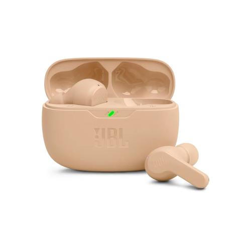 Slúchadlá BLUETOOTH do uši JBL WAVE BEAM BEIGE (TWS)