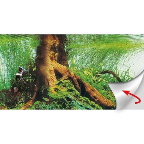 HOBBY Pozadie do akvária samolepiace, predrezané 1000x50cm Perlová rieka - Hlboká delta