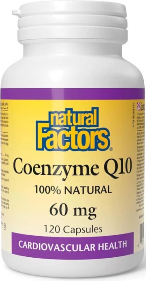 NATURAL FACTORS Koenzým Q10 60 mg