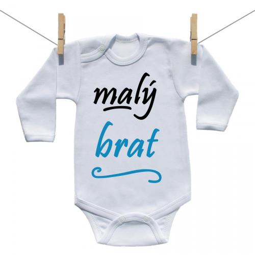 Boodyy Body s dlhým rukávom Malý brat 62 (2-4 mesiace)