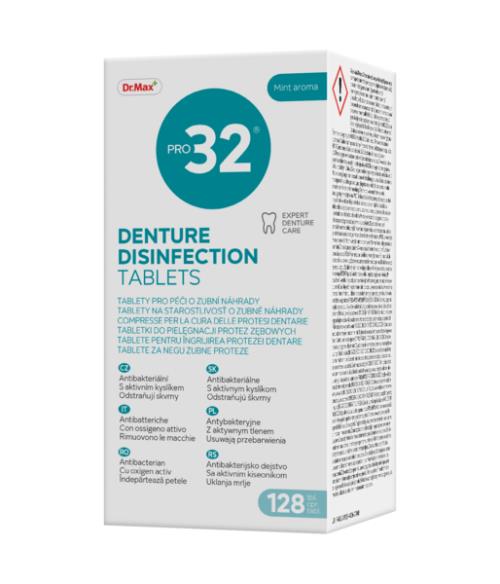 Dr. Max PRO32 Denture Disinfection Tablets