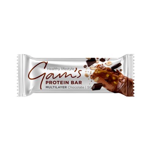 Gam's Proteín Multilayer Tyčinka Čokoláda
