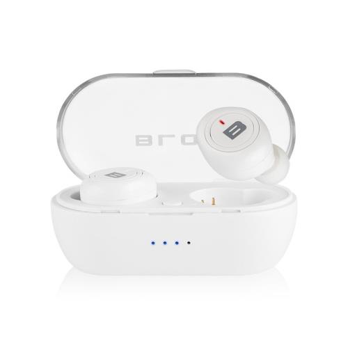 Slúchadlá BLUETOOTH do uši BLOW BTE100 WHITE TWS