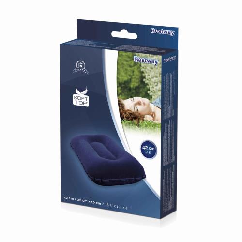3ks Bestway Nafukovací vankúš 67121 42 cm x 26 cm x 10 cm-Bestway