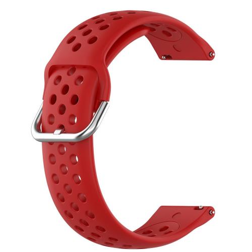 BStrap Silicone Dots remienok na Samsung Gear S3, red