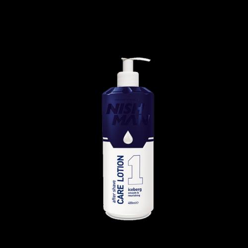 Hydratačné mlieko bez alkoholu po holeni Nishman Iceberg 400ml