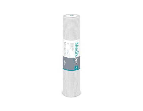 Nepremokavá plachta MedixPro 51cm x 40m s perforáciou Biela