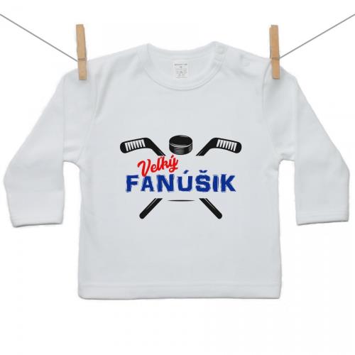 Boodyy Tričko s dlhým rukávom Veľký fanúšik 104 (3-4 roky) 4586-78572