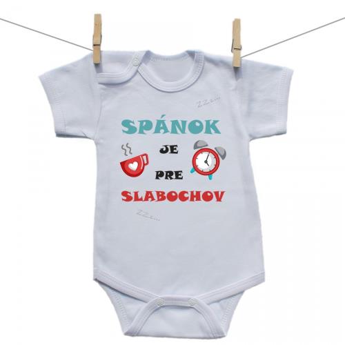 Boodyy Body s krátkym rukávom Spánok je pre slabochov 98 (2-3 roky) 440-21341